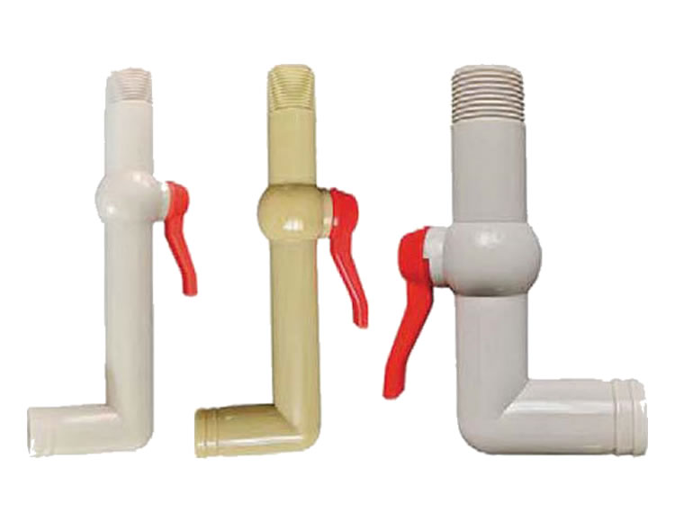 Filtre-presse Buse et vanne d'eau