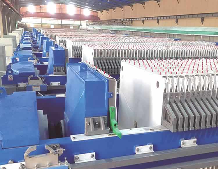 Applications d'impression et de teinture et avantages du filtre-presse